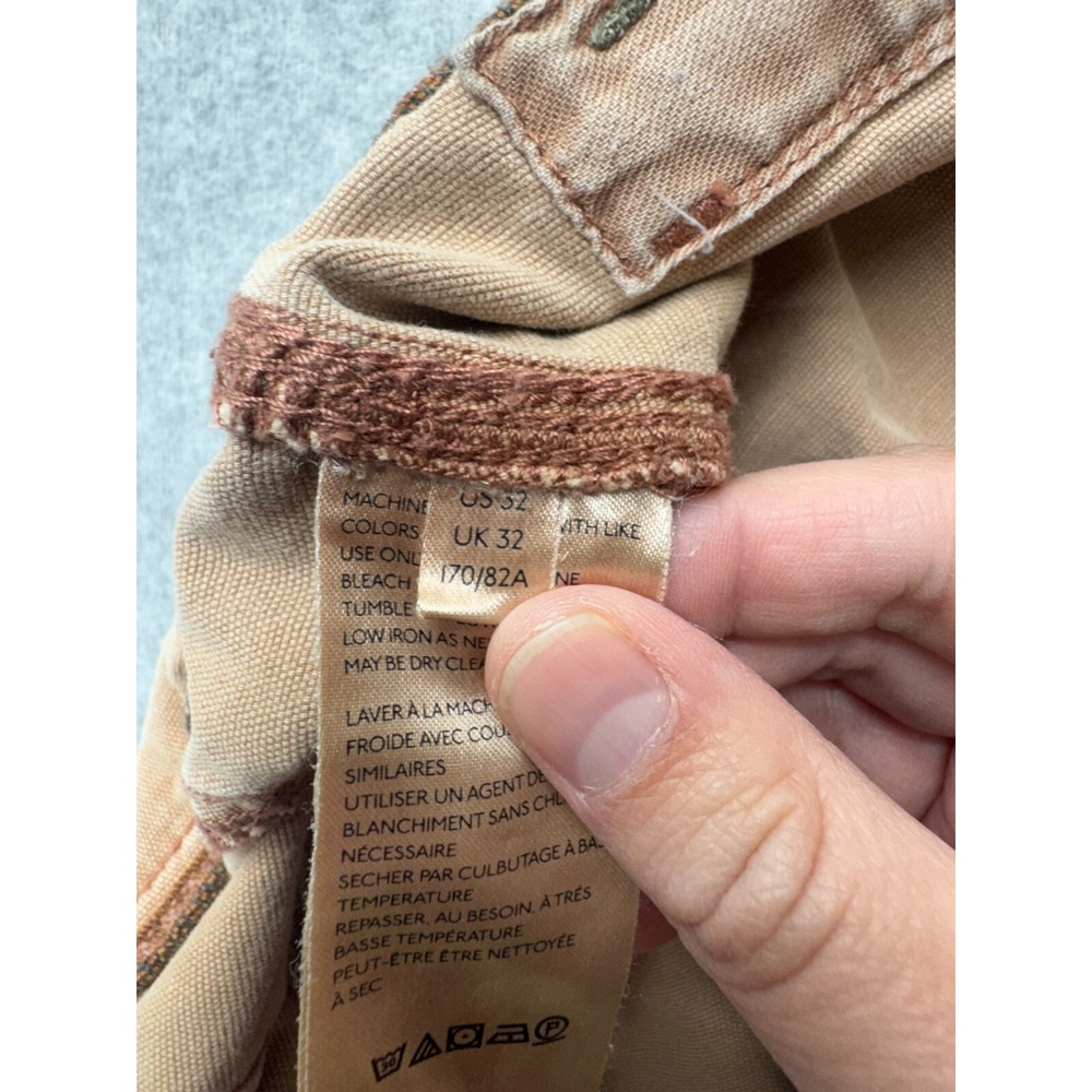 Anthropologie The Wanderer Utility Pants Womens *34x28 Pink Cargo Pockets Faded - Picture 13 of 16